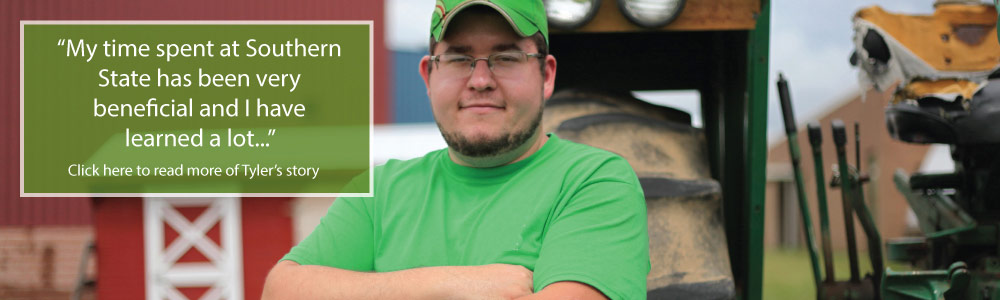 Tyler Tucker, 2014 SSCC Agriculture Graduate