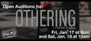 Auditions for SSCC Theatre's 'Othering' will be January 17 and 18, 2025