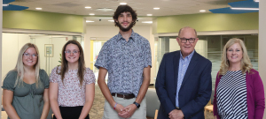 SSCC Awards Dr. Lawrence and Gale Dukes Scholarship to Andrew Pontious, Mia Snyder, and Elizabeth Young